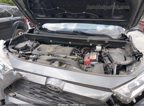 JTMA1RFV1KD043816 2019 TOYOTA RAV4 Gray Вид ззаду
