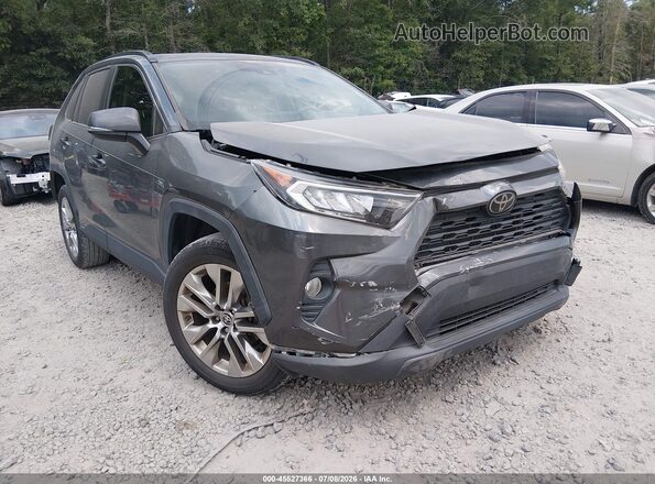 JTMA1RFV1KD043816 2019 TOYOTA RAV4 Gray Вид спереду