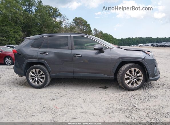 JTMA1RFV1KD043816 2019 TOYOTA RAV4 Gray Вид задньої частини салону