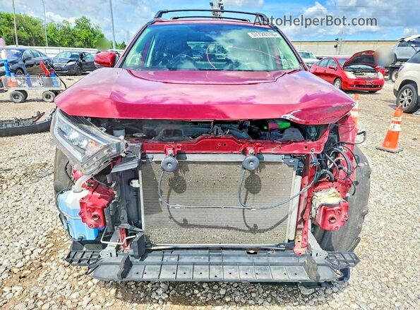 JTMA1RFV1KJ007352 2019 TOYOTA RAV4 Красный Вид спереди