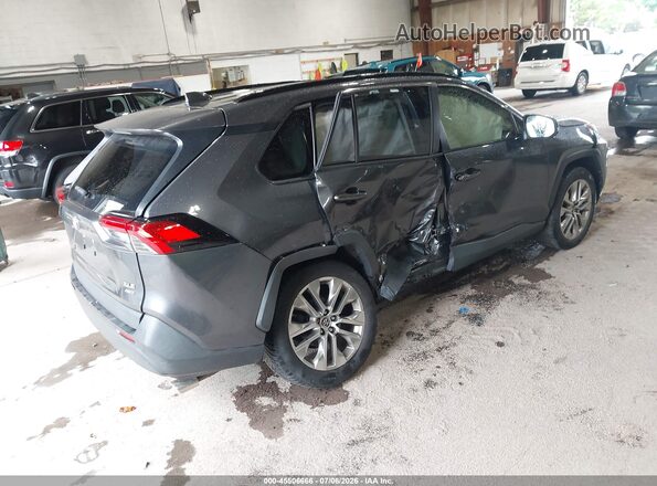 JTMA1RFV2KD010422 2019 TOYOTA RAV4 Gray უკანა მარჯვენა