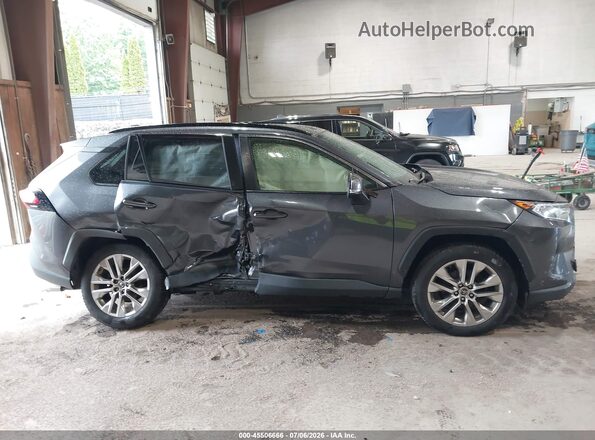JTMA1RFV2KD010422 2019 TOYOTA RAV4 Gray წინა ხედი