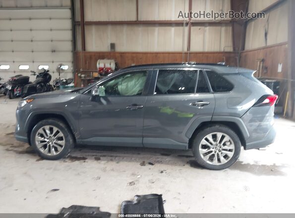 JTMA1RFV2KD010422 2019 TOYOTA RAV4 Gray სალონის 360-გრადუსიანი ხედი