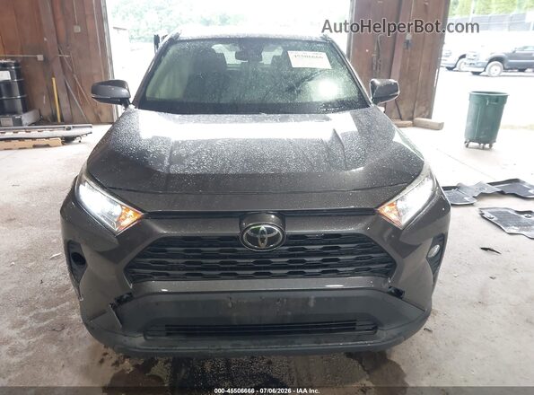 JTMA1RFV2KD010422 2019 TOYOTA RAV4 Gray ხელსაწყოთა პანელის ხედი