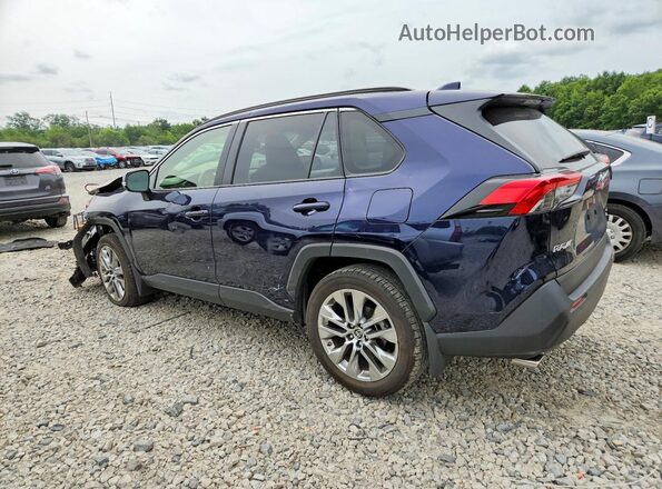 JTMA1RFV2KJ019431 2019 TOYOTA RAV4 Blue Задня ліва чверть