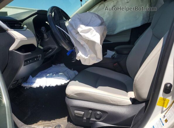 JTMA1RFV2KJ020398 2019 TOYOTA RAV4 White წინა სალონის ხედი