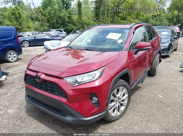 JTMA1RFV3LD051613 2020 TOYOTA RAV4 Red Передня ліва чверть