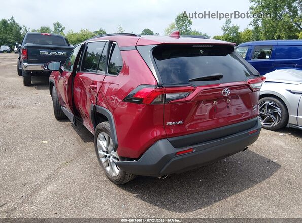 JTMA1RFV3LD051613 2020 TOYOTA RAV4 Red Задня ліва чверть