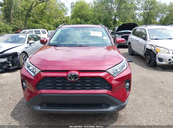 JTMA1RFV3LD051613 2020 TOYOTA RAV4 Red Вид щитка приладів