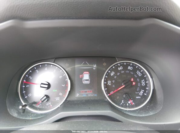 JTMA1RFV3LD051613 2020 TOYOTA RAV4 Red Вид задніх сидінь