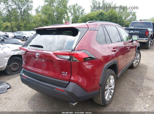 JTMA1RFV3LD051613 2020 TOYOTA RAV4 Red Задня права чверть