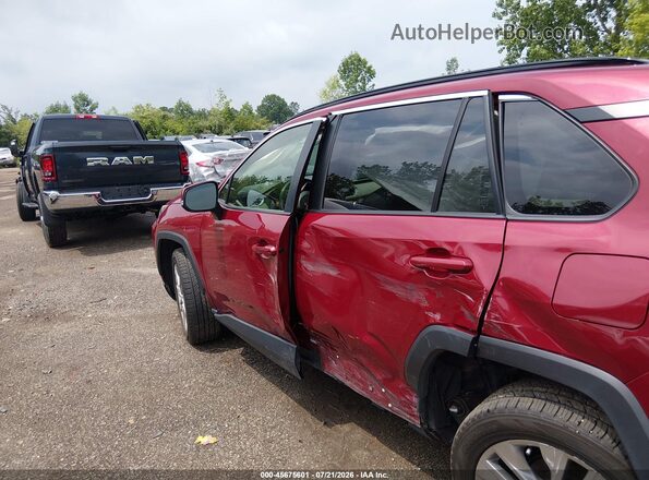 JTMA1RFV3LD051613 2020 TOYOTA RAV4 Red Панорамний вид салону 360°