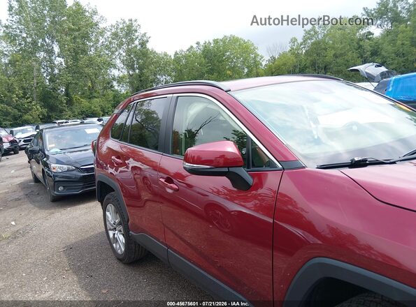 JTMA1RFV3LD051613 2020 TOYOTA RAV4 Red Вид задньої частини салону