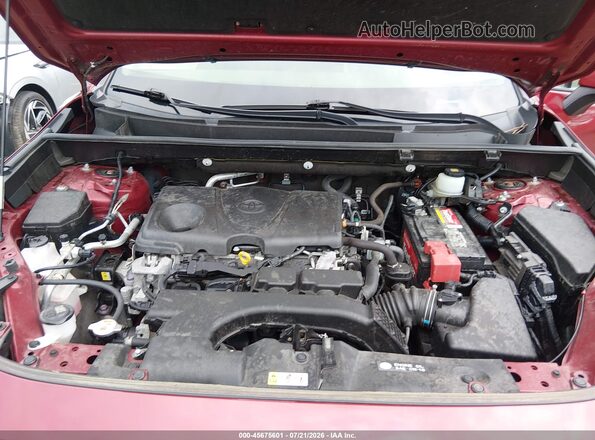 JTMA1RFV3LD051613 2020 TOYOTA RAV4 Red Вид ззаду