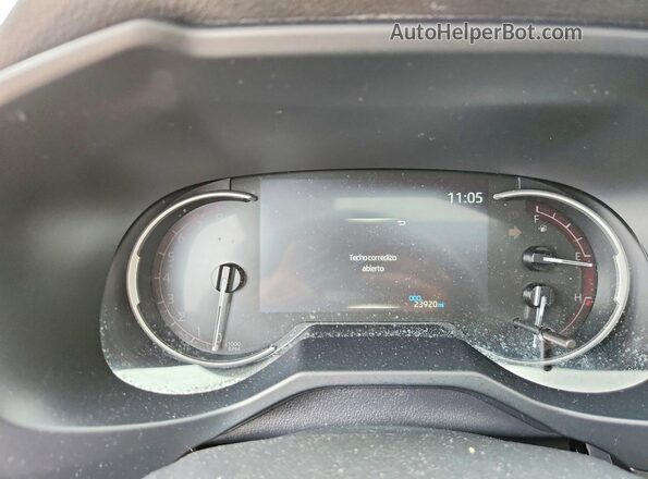 JTMA1RFV3SJ045343 2025 TOYOTA RAV4 Gray Սարքավորումների վահանակի տեսք