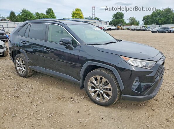 JTMA1RFV4KD008574 2019 TOYOTA RAV4 Черный Передняя правая четверть