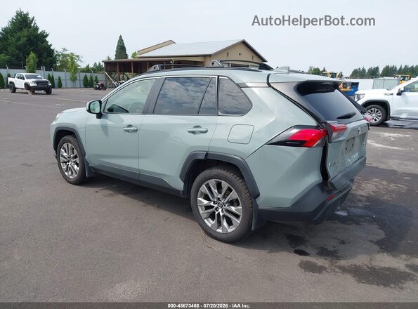 JTMA1RFV4KD014665 2019 TOYOTA RAV4 Green უკანა მარცხენა