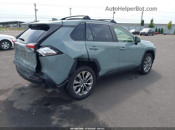 JTMA1RFV4KD014665 2019 TOYOTA RAV4 Green უკანა მარჯვენა