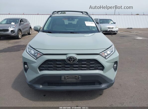 JTMA1RFV4KD014665 2019 TOYOTA RAV4 Green ხელსაწყოთა პანელის ხედი