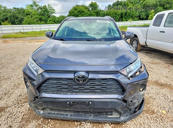 JTMA1RFV5KD026078 2019 TOYOTA RAV4 Gray Front view
