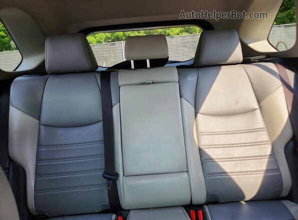 JTMA1RFV5KD511689 2019 TOYOTA RAV4 Burgundy Вид задніх сидінь