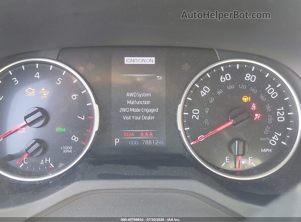JTMA1RFV7LD528995 2020 TOYOTA RAV4 Gray Vista de los asientos traseros