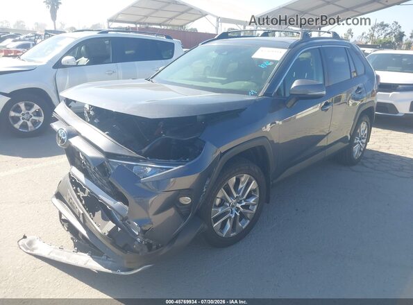 JTMA1RFV7LD528995 2020 TOYOTA RAV4 Gray Vista tres cuartos delantera izquierda