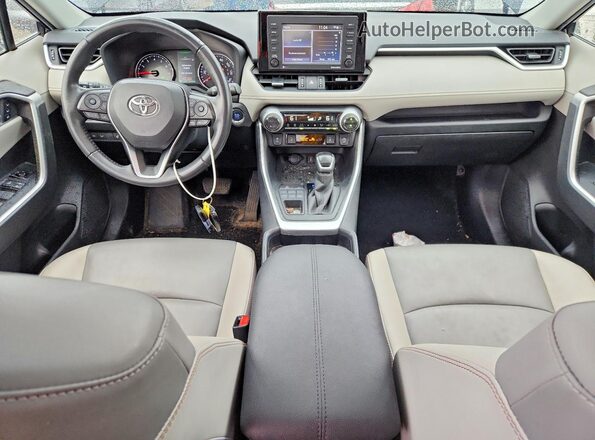 JTMA1RFV7MD079156 2021 TOYOTA RAV4 Black Vista del salpicadero