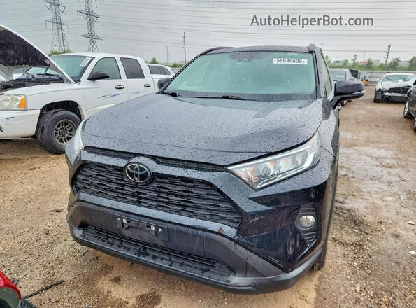 JTMA1RFV7MD079156 2021 TOYOTA RAV4 Black Vista frontal