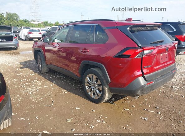 JTMA1RFV8KD008982 2019 TOYOTA RAV4 Red Trasero izquierdo