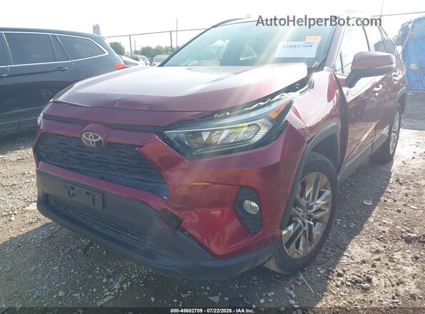 JTMA1RFV8KD008982 2019 TOYOTA RAV4 Red Vista frontal