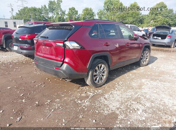 JTMA1RFV8KD008982 2019 TOYOTA RAV4 Red Trasero derecho