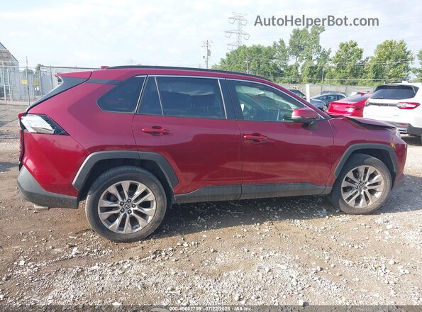 JTMA1RFV8KD008982 2019 TOYOTA RAV4 Red Vista interior trasera