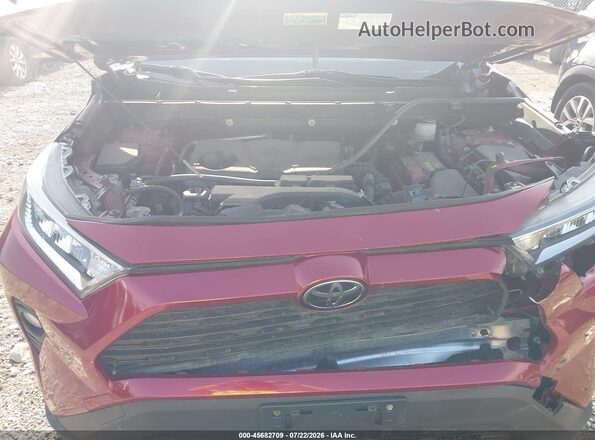 JTMA1RFV8KD008982 2019 TOYOTA RAV4 Red Vista trasera