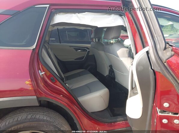 JTMA1RFV8KD008982 2019 TOYOTA RAV4 Red Vista de la etiqueta del VIN