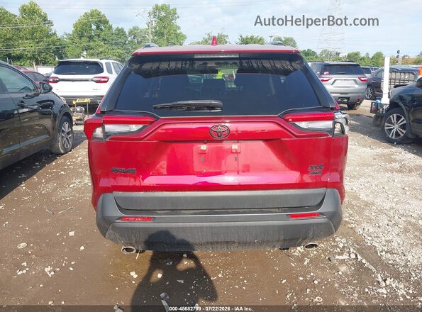 JTMA1RFV8KD008982 2019 TOYOTA RAV4 Red 