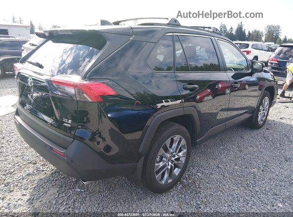JTMA1RFV8SD117197 2025 TOYOTA RAV4 Черный Задняя правая четверть