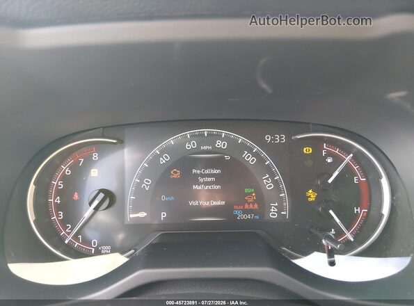 JTMA1RFV8SD117197 2025 TOYOTA RAV4 Черный Вид задних сидений