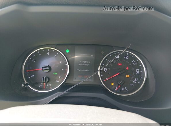 JTMA1RFV9KD024057 2019 TOYOTA RAV4 Silver Հետևի նստատեղերի տեսք