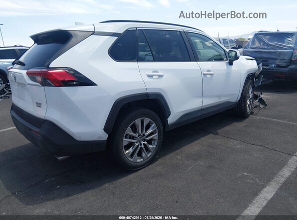 JTMA1RFVXLD527677 2020 TOYOTA RAV4 Белый Задняя правая четверть