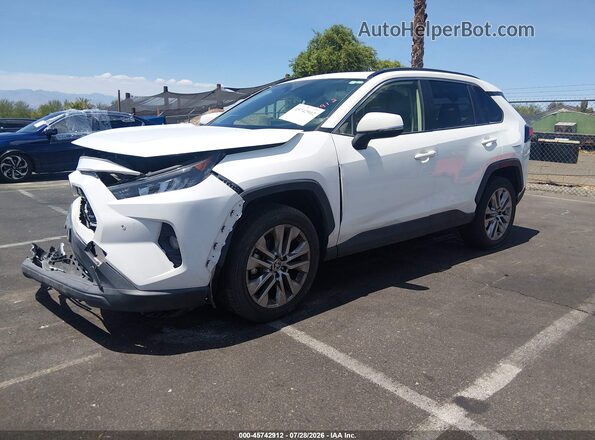JTMA1RFVXLD527677 2020 TOYOTA RAV4 Белый Передняя левая четверть