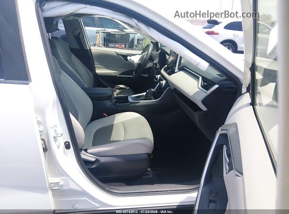 JTMA1RFVXLD527677 2020 TOYOTA RAV4 Белый Вид салона спереди
