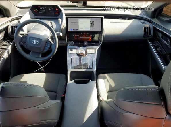 JTMAAAAA0PA026844 2023 TOYOTA BZ4X Black Vista del salpicadero