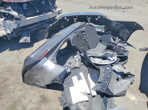 JTMAAAAA0RA047941 2024 TOYOTA BZ4X Gray VIN კოდის სტიკერის ხედი