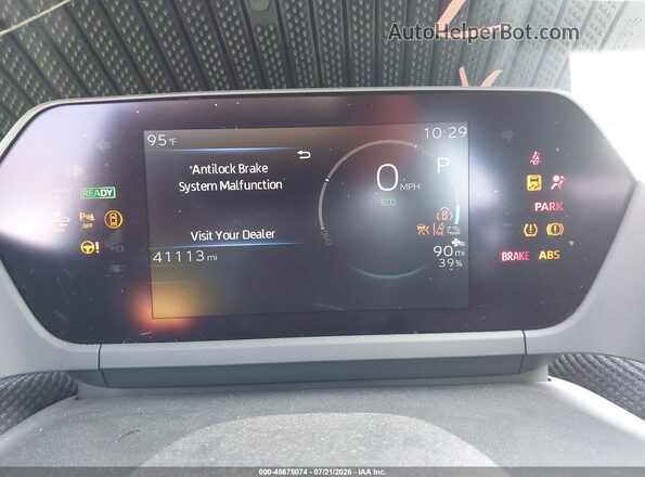 JTMAAAAA1RA041503 2024 TOYOTA BZ4X Gray Vista de los asientos traseros