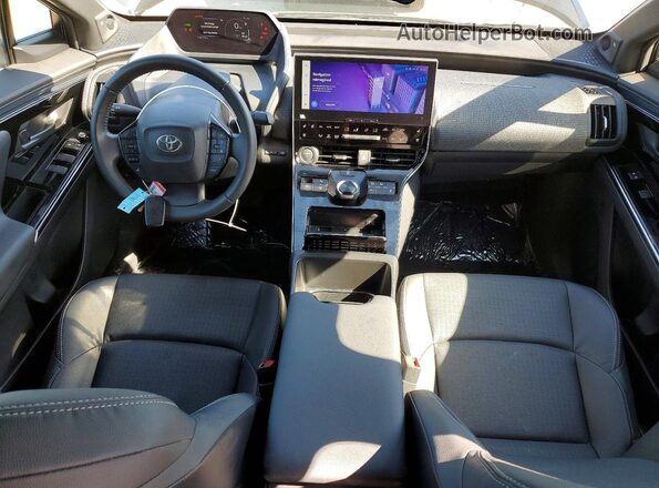JTMAAAAA3PA012520 2023 TOYOTA BZ4X Gray Widok deski rozdzielczej