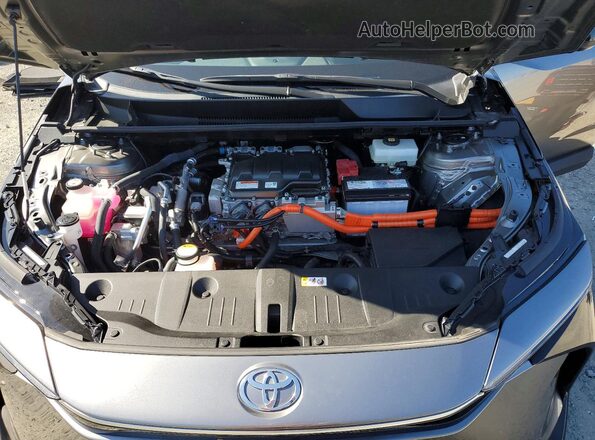 JTMAAAAA3PA012520 2023 TOYOTA BZ4X Gray Widok komory silnika