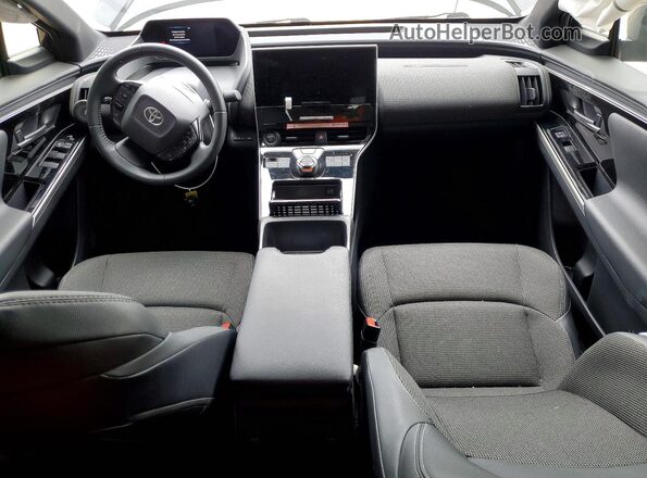 JTMAAAAA3SA067770 2025 TOYOTA BZ4X Black Dashboard view