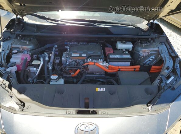 JTMAAAAA4PA010906 2023 TOYOTA BZ4X Серебряный Вид подкапотного пространства
