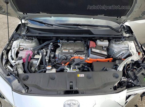 JTMAAAAA5RA052584 2024 TOYOTA BZ4X Серебряный Вид подкапотного пространства
